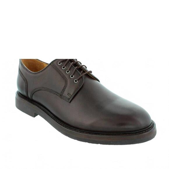 NEW STRIDEWELL men\'s alpha leather shoes in brown